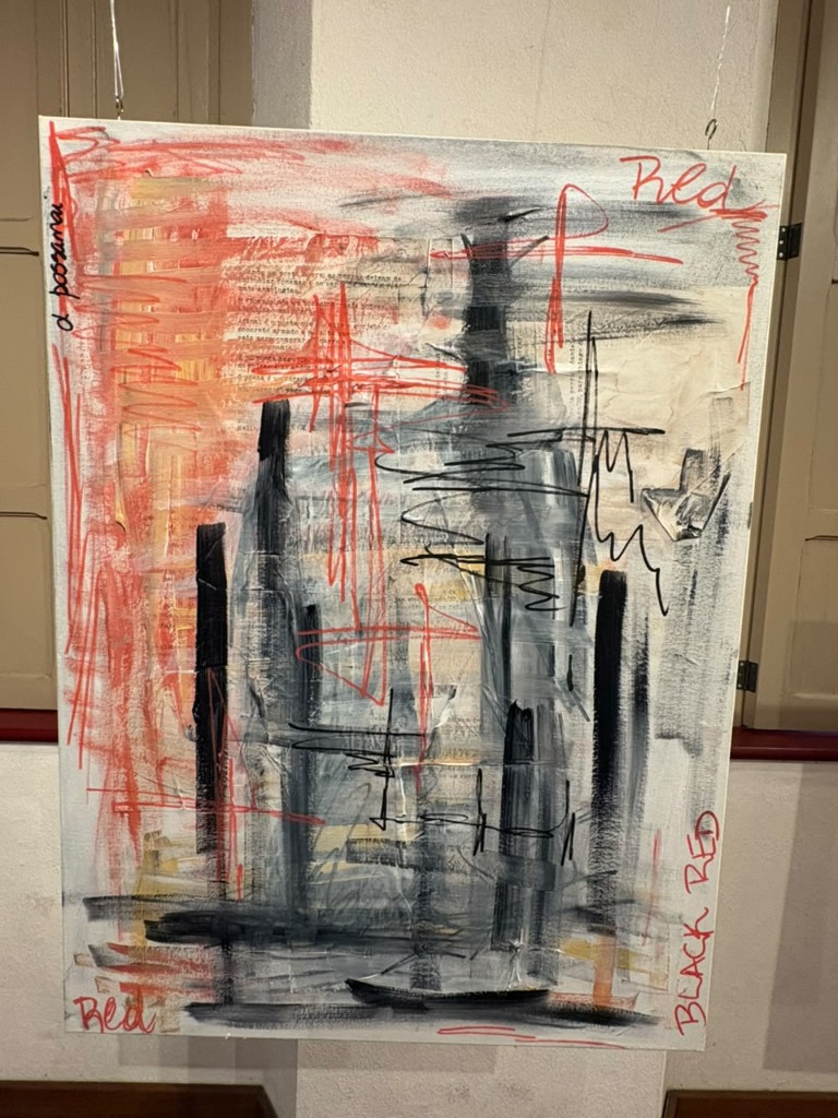 ANTES DO ANOITECER - Frente da Pintura
