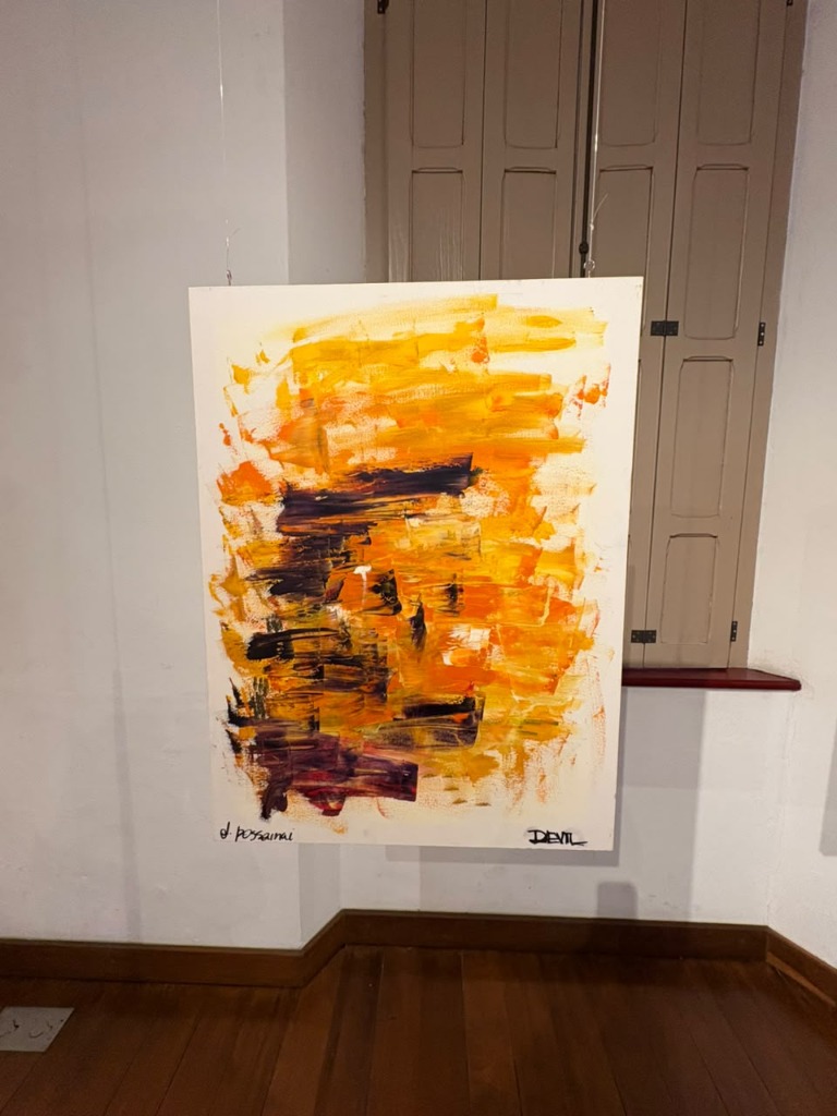 CORAÇÃO SELVAGEM - Frente da Pintura