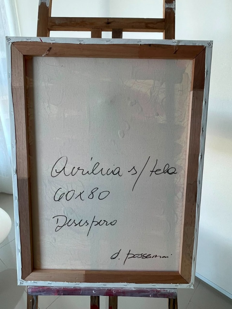 DESESPERO - Reverso da Tela