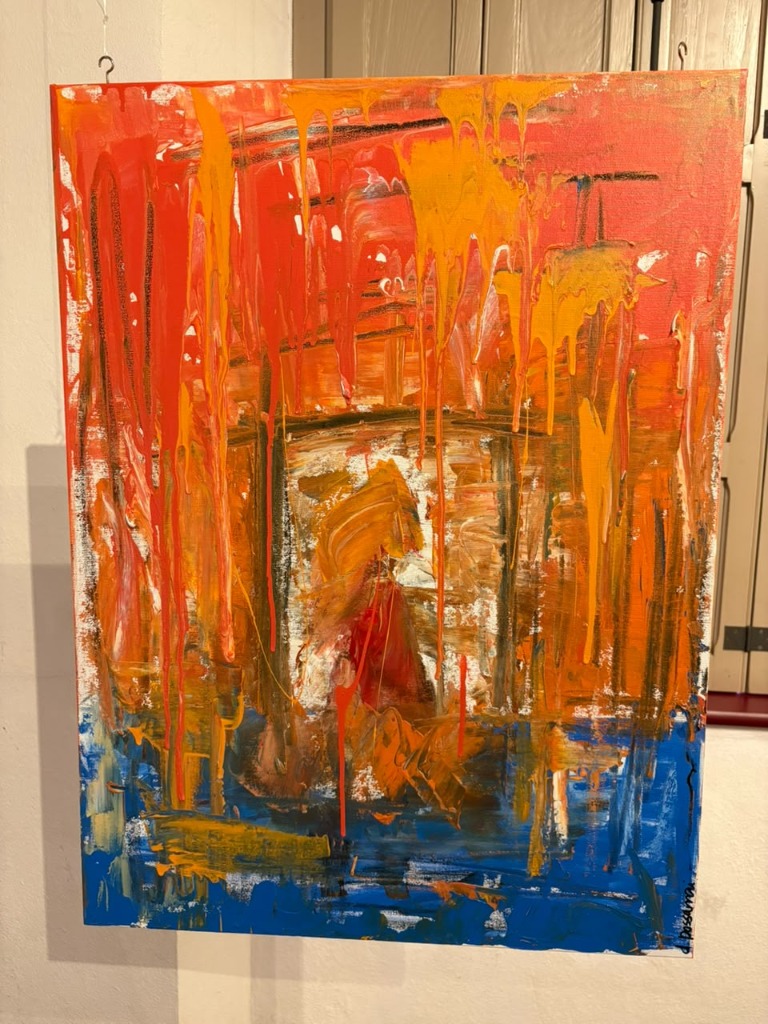 DESPEDAÇOS - Frente da Pintura