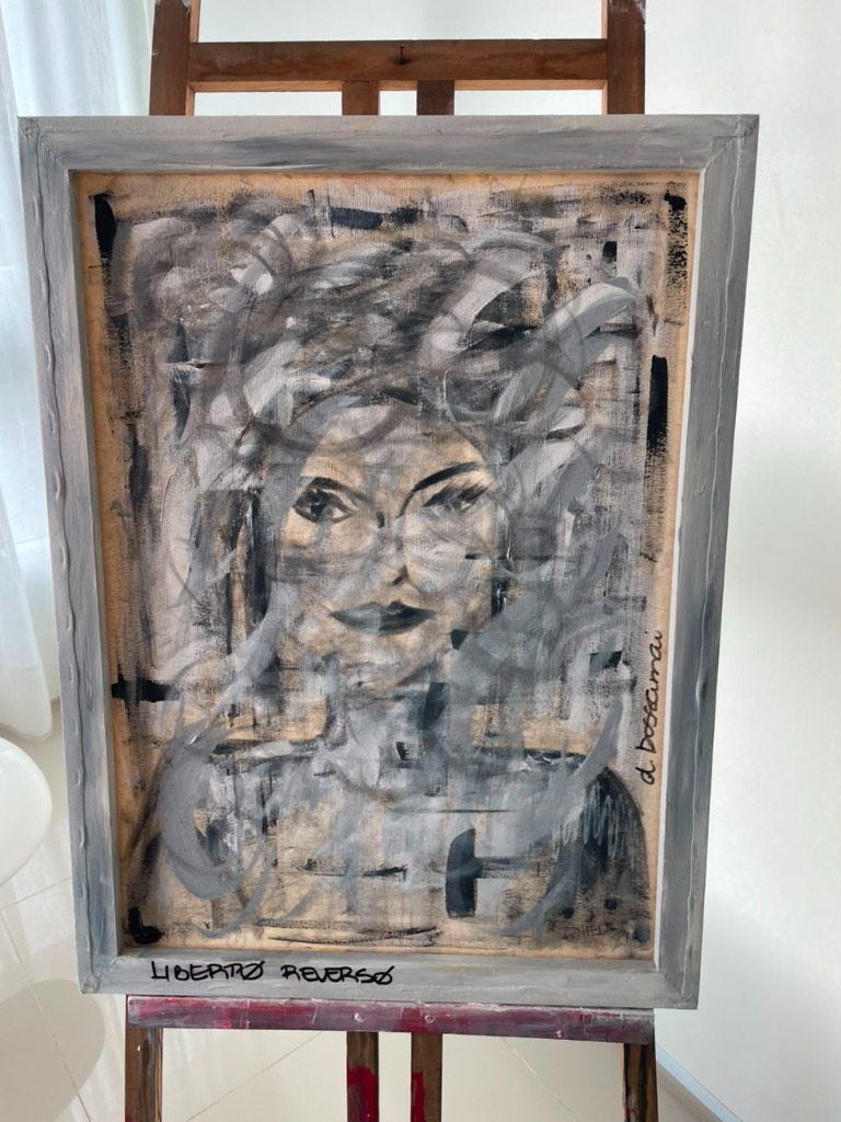 REVERSO LIBERTO - Frente da Pintura