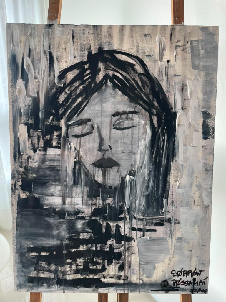 SORROW - Frente da Pintura